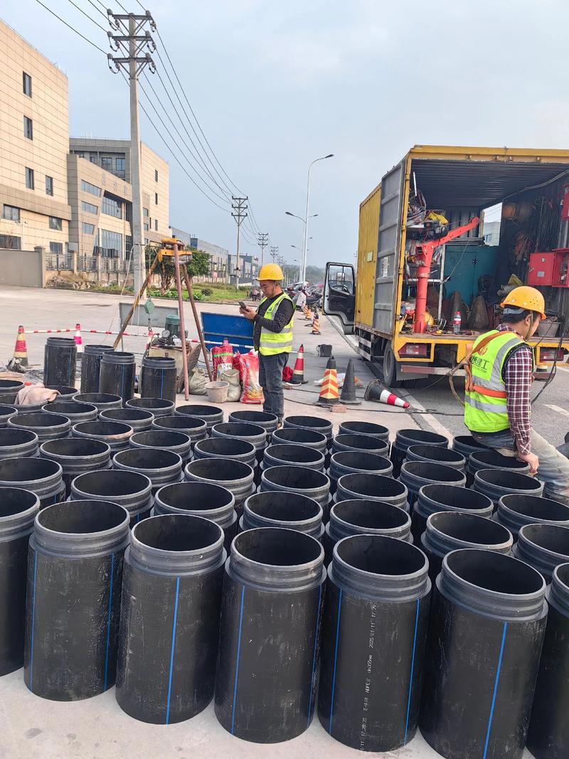 王屋镇管道短管置换