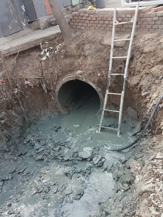 王屋镇管道清洗